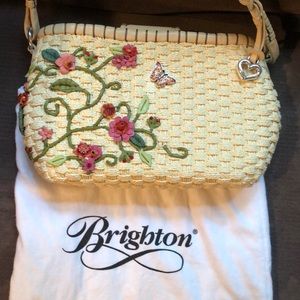 Brighton woven handbag. NWOT.